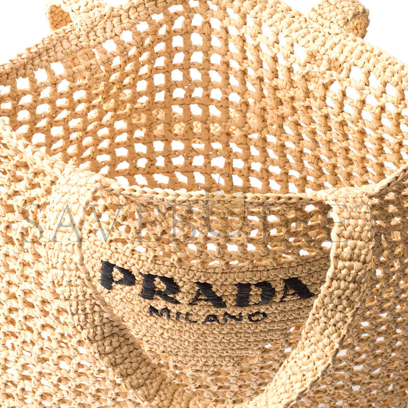 PRADA CROCHET TOTE BAG 1BG393 (38*36*3cm)